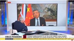 驻英国大使刘晓明接受英国《新闻时间》直播在线专访