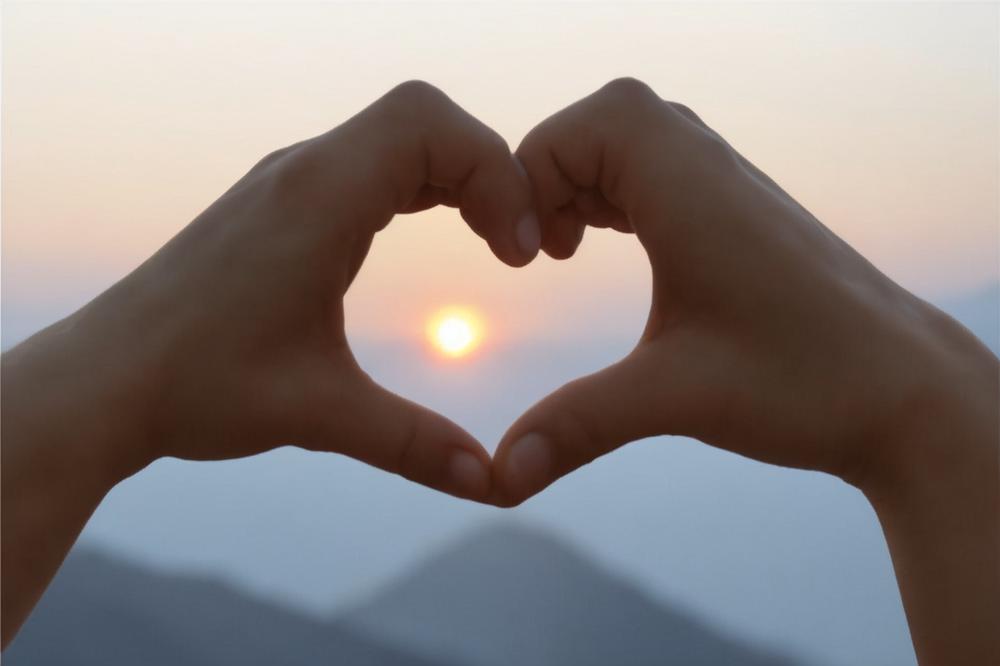 心中有爱，眼里有光，行中有善，脚下有远方